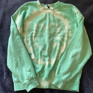 H&M tie dye crewneck